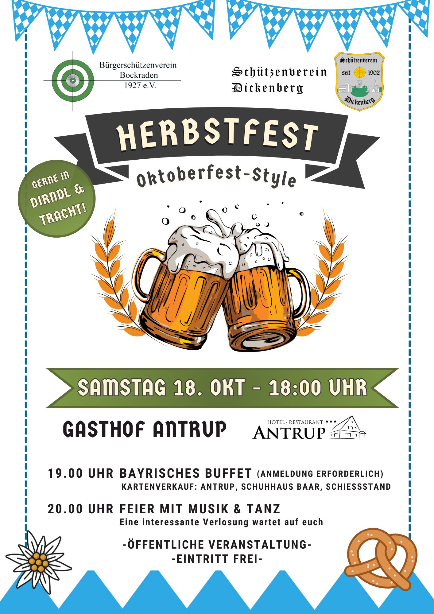 Plakat Oktoberfest 2025